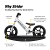 Strider 12” Pro Bike + Rocking Base Multicolor (No Pedal)