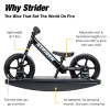 Strider 12” Sport Bike + Rocking Base Multicolor (No Pedal)