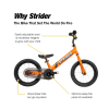 Strider 14x Kids Balance Bike (Multi Color)